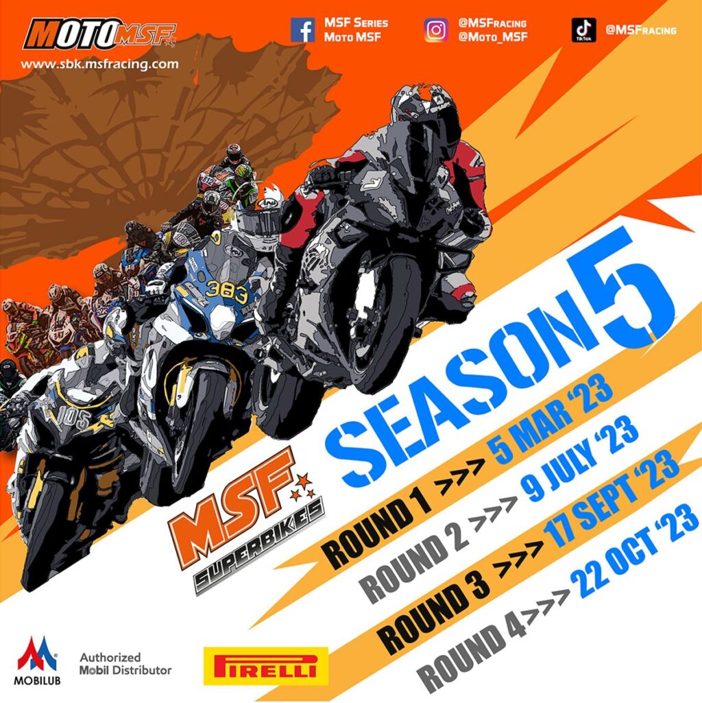 MSF Superbikes Season 5 Calendar