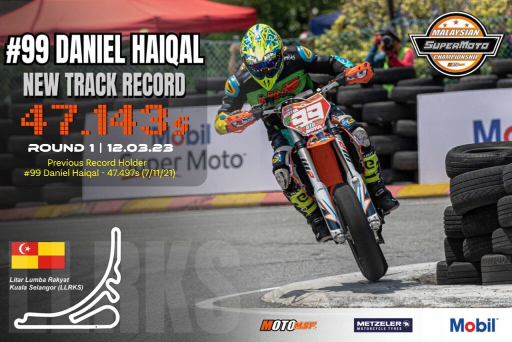 Daniel Haiqal New Track Record